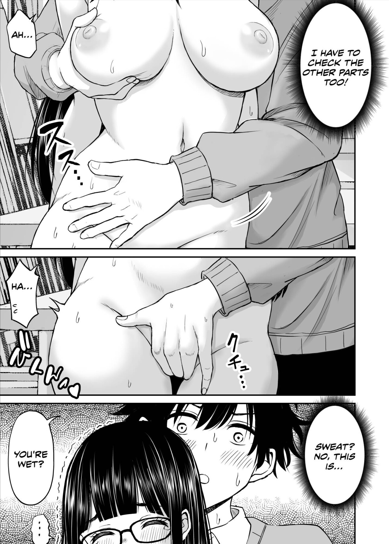 Hentai Manga Comic-My busty junior from the art club became a nude model and was so erotic that it made my art explode-Read-28